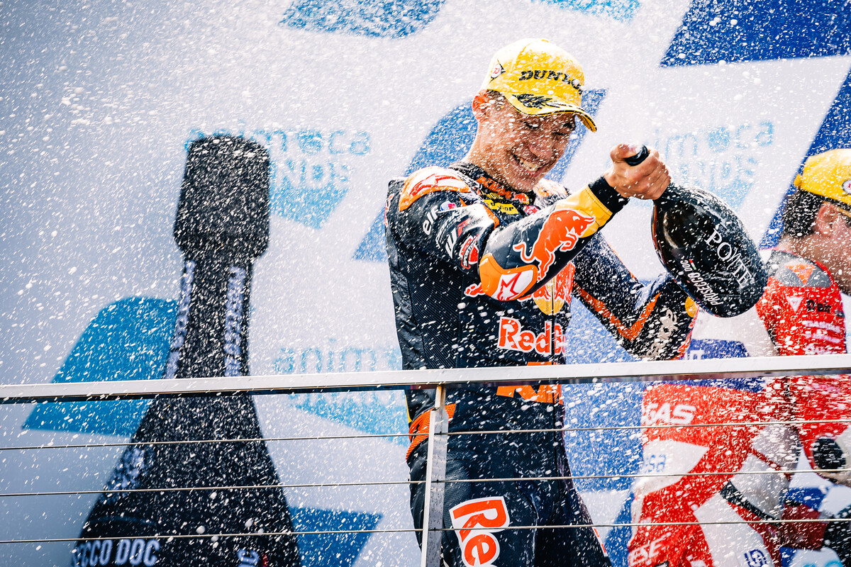 Deniz Öncü 2022 Moto3 Australia race