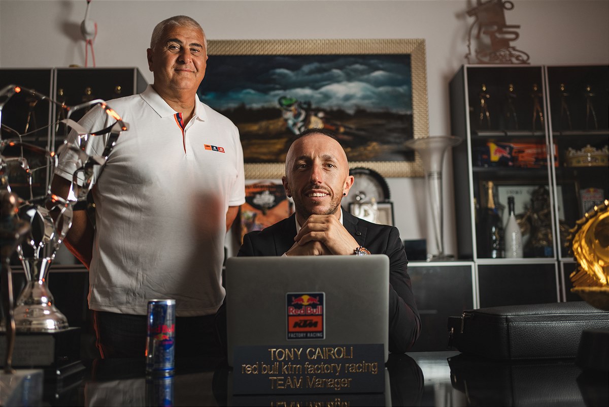 2023 Red Bull KTM Tony Cairoli Team Manager announcement