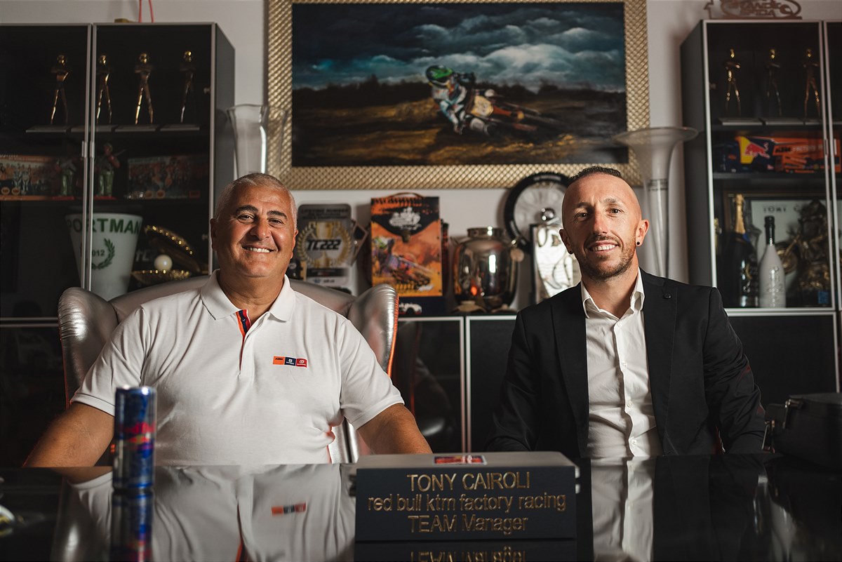 2023 Red Bull KTM Tony Cairoli Team Manager announcement