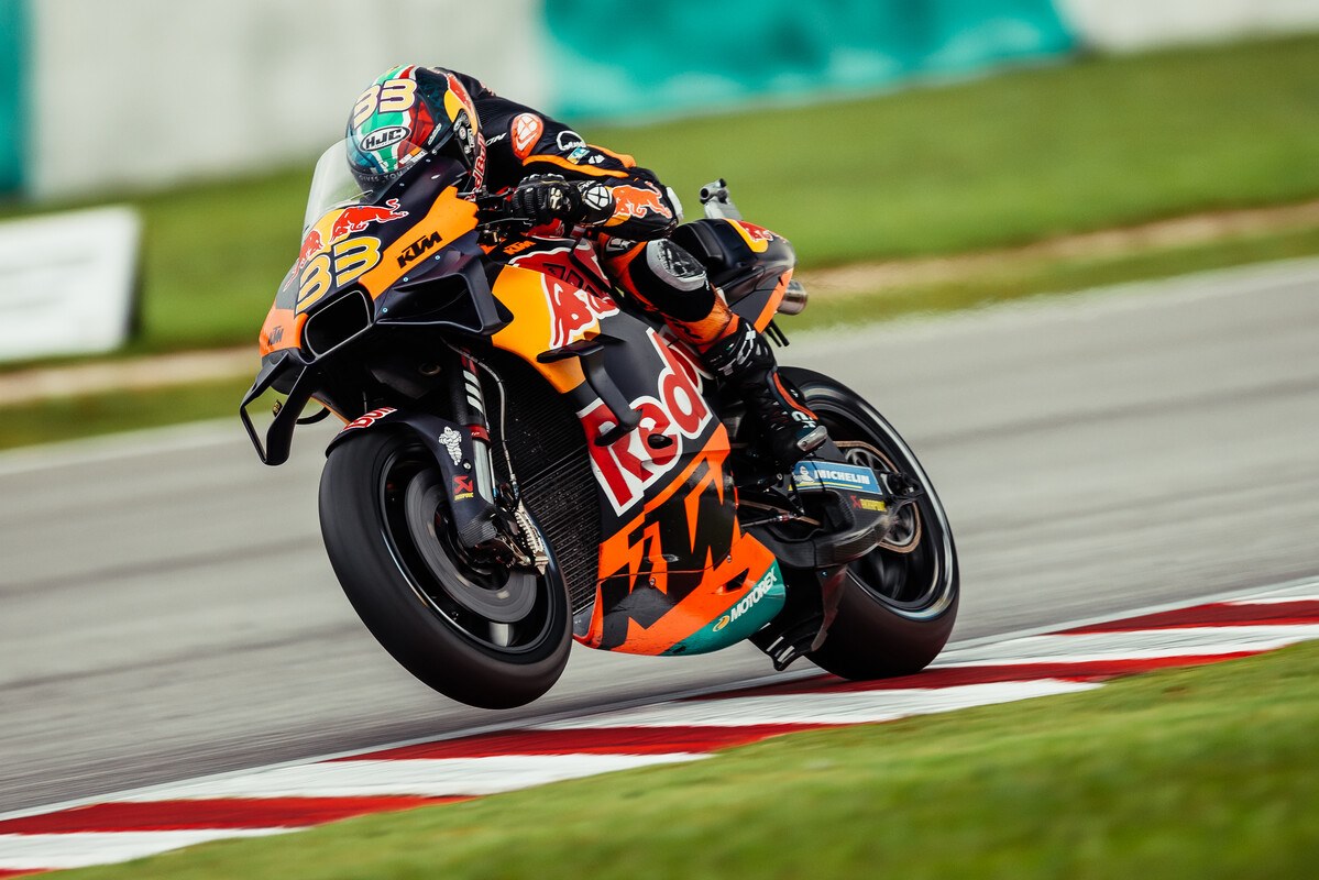 Brad Binder KTM MotoGP 2022 Malaysia qualification