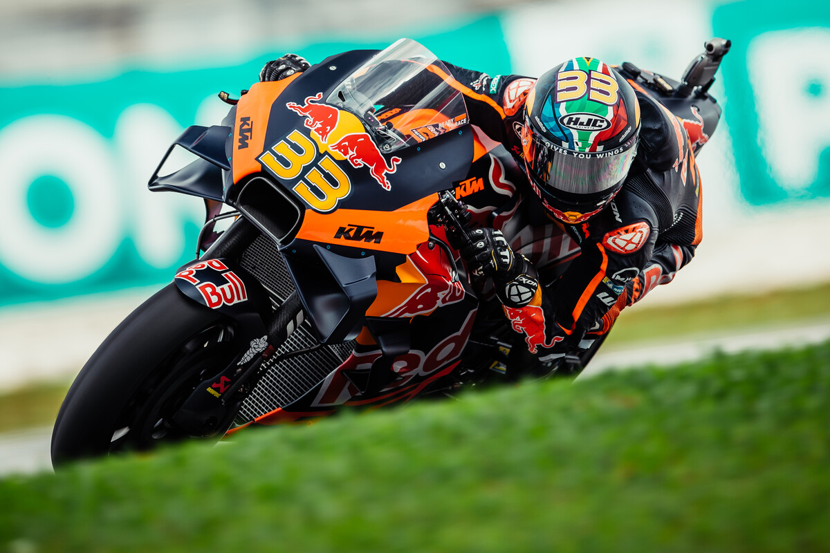 Brad Binder KTM MotoGP 2022 Malaysia qualification