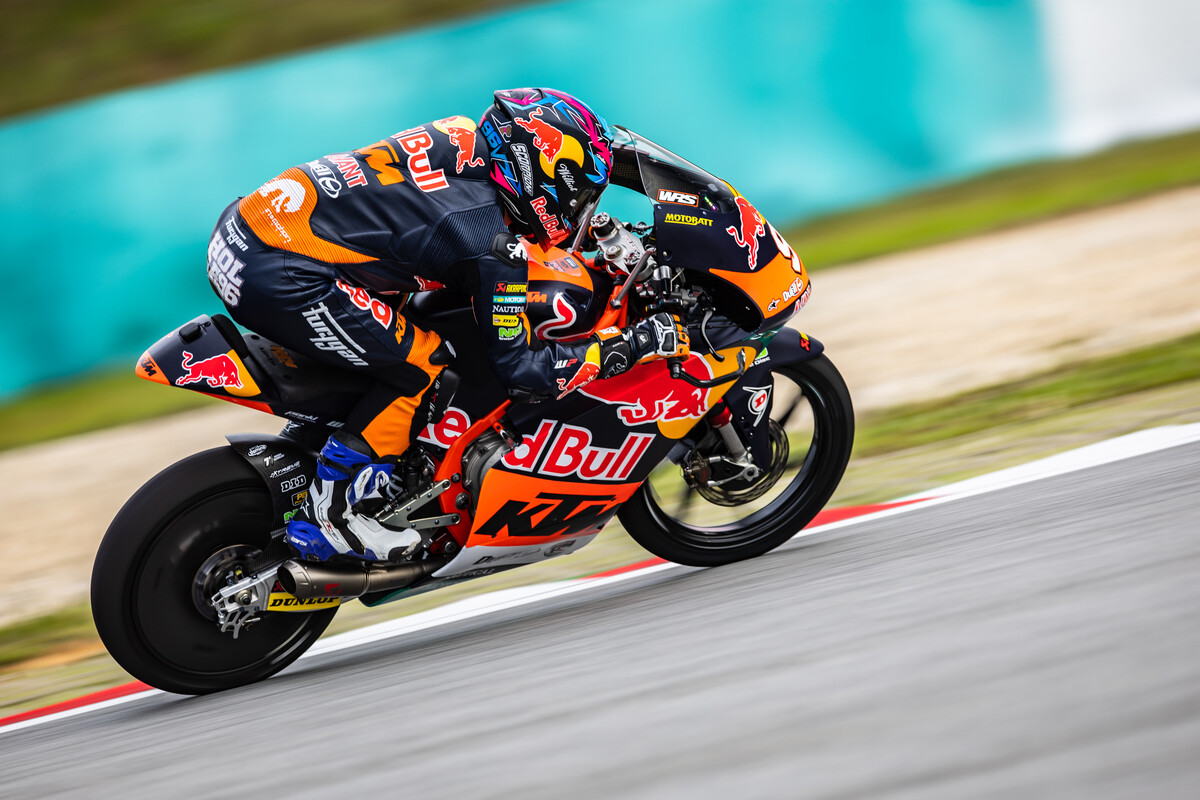 Daniel Holgado Moto3 2022 Malaysia race