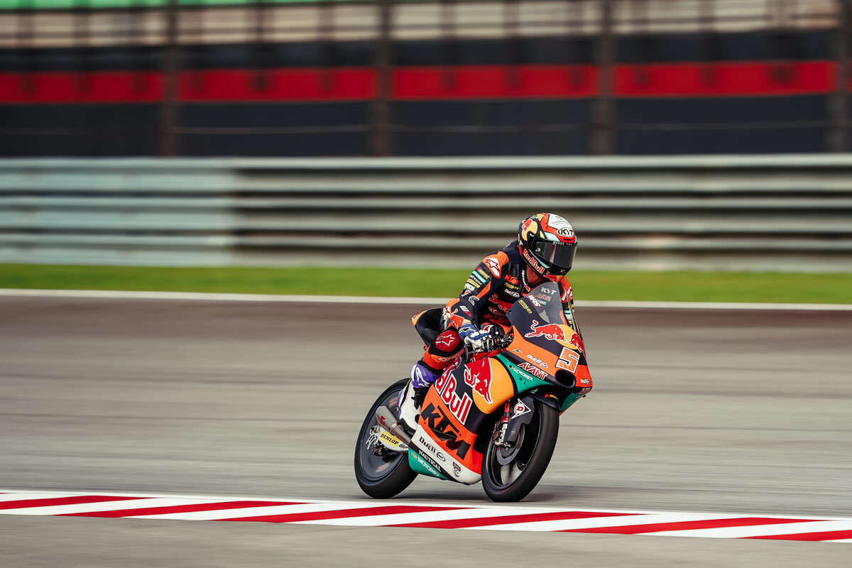 Jaume Masia Moto3 2022 Malaysia race