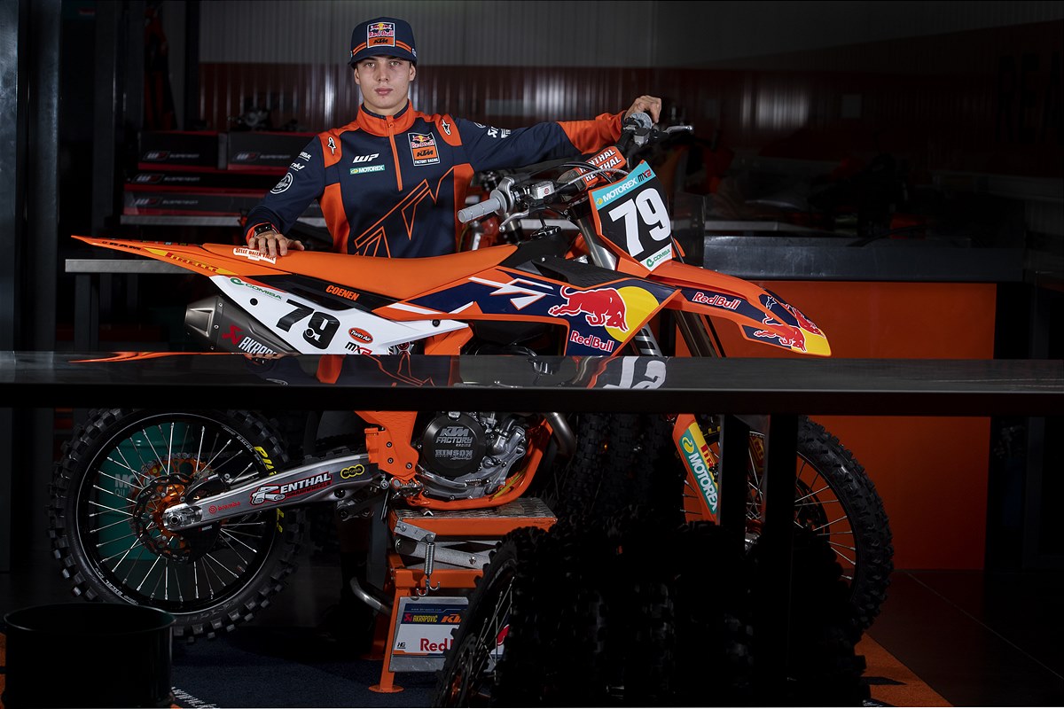 Sacha Coenen 2023 Red Bull KTM