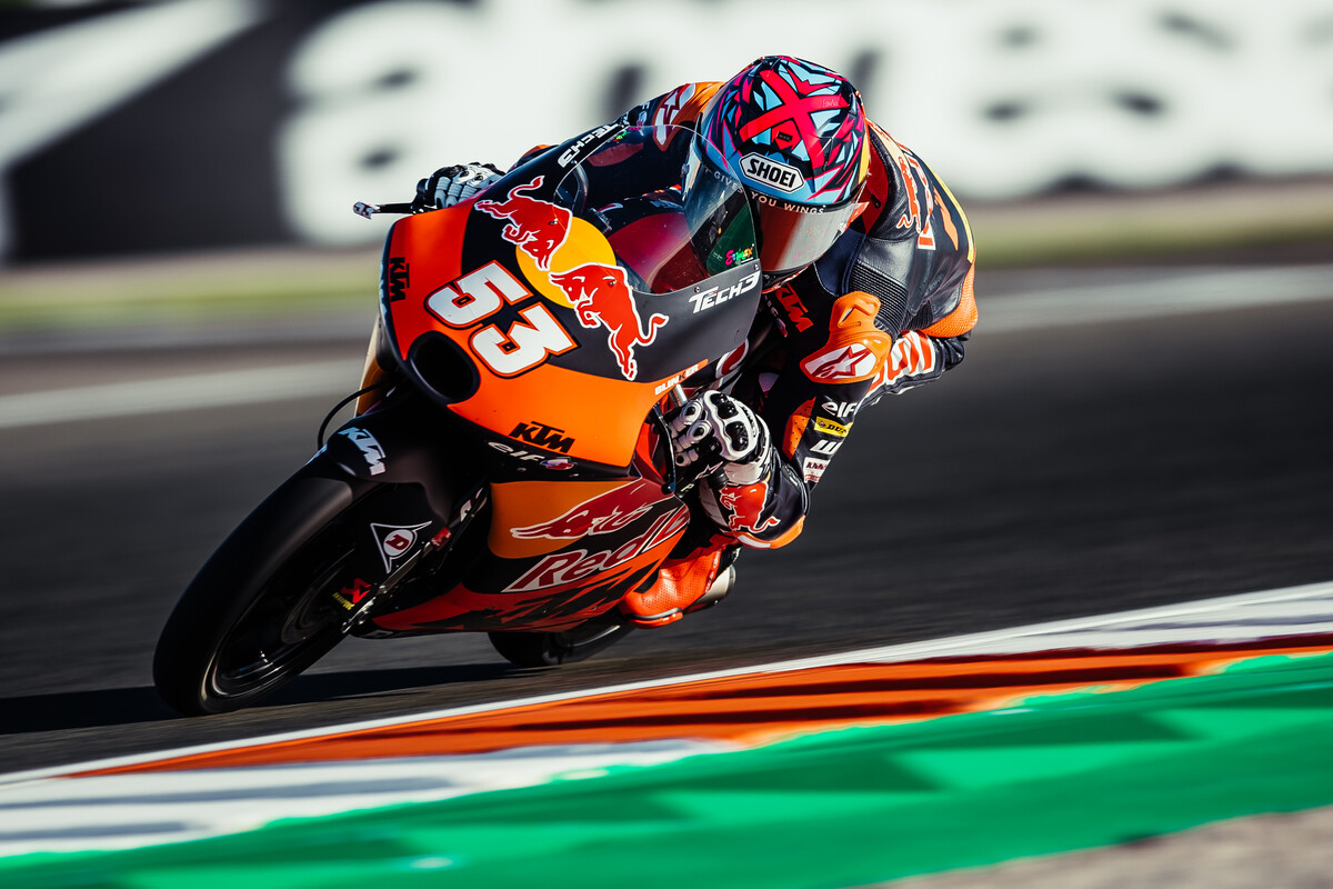 Deniz Öncü 2022 Moto3 Valencia Qualification
