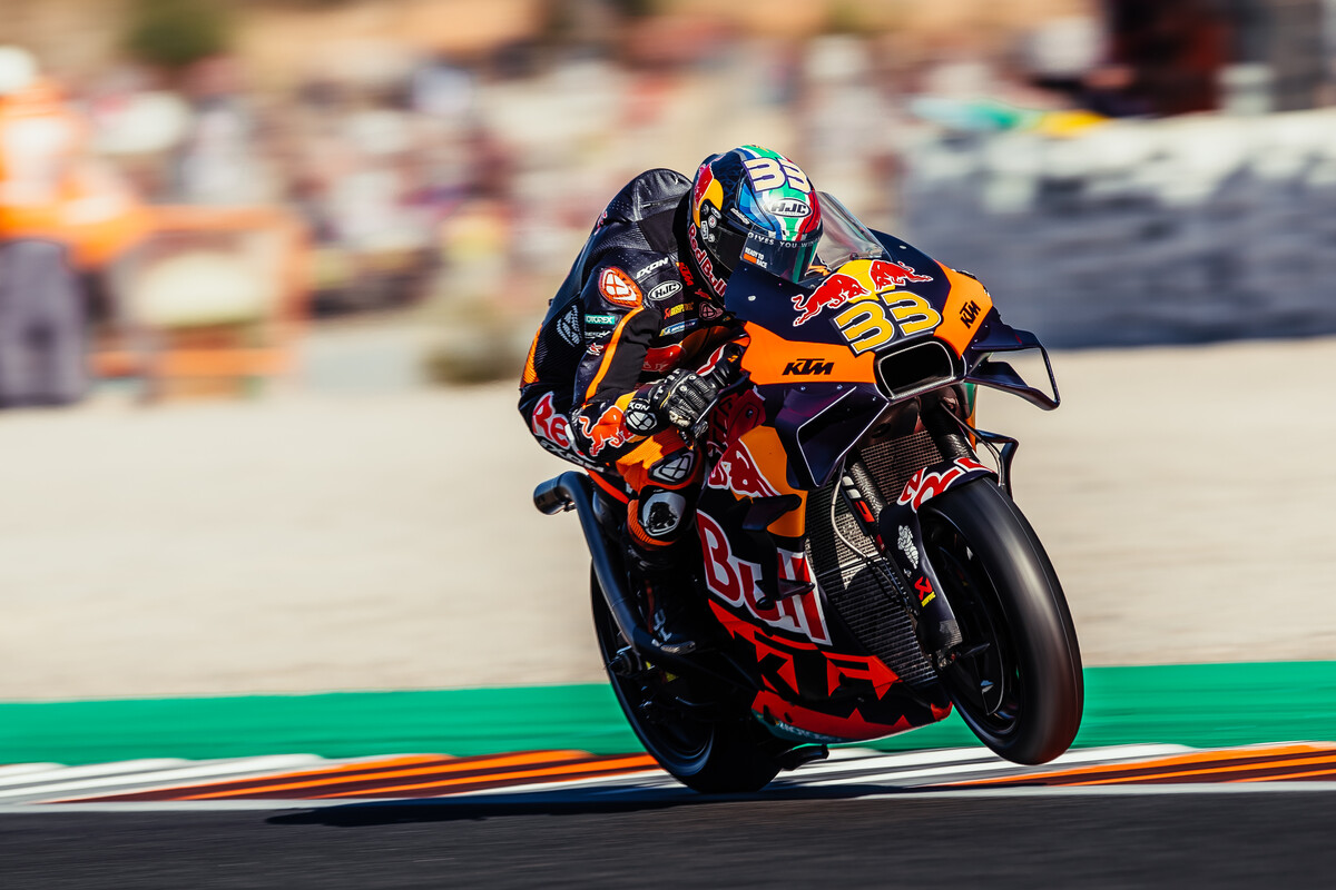 Brad Binder KTM MotoGP 2022 Valencia qualification
