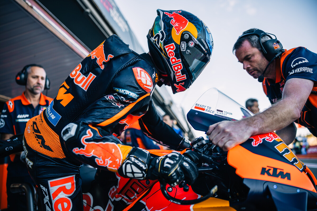 Brad Binder KTM MotoGP 2022 Valencia qualification