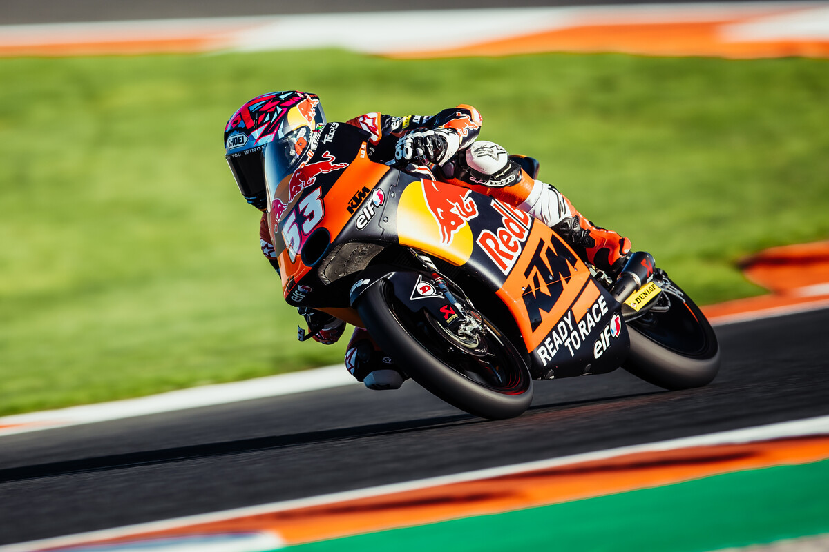 Deniz Öncü 2022 Moto3 Valencia race