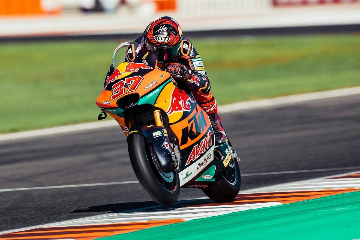 Augusto Fernandez Moto2 2022 Valencia - World Champion!