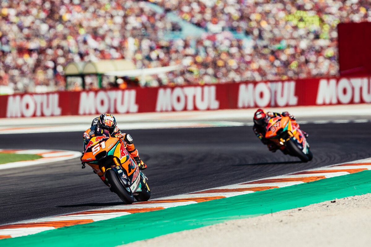 Pedro Acosta Moto2 2022 Valencia race