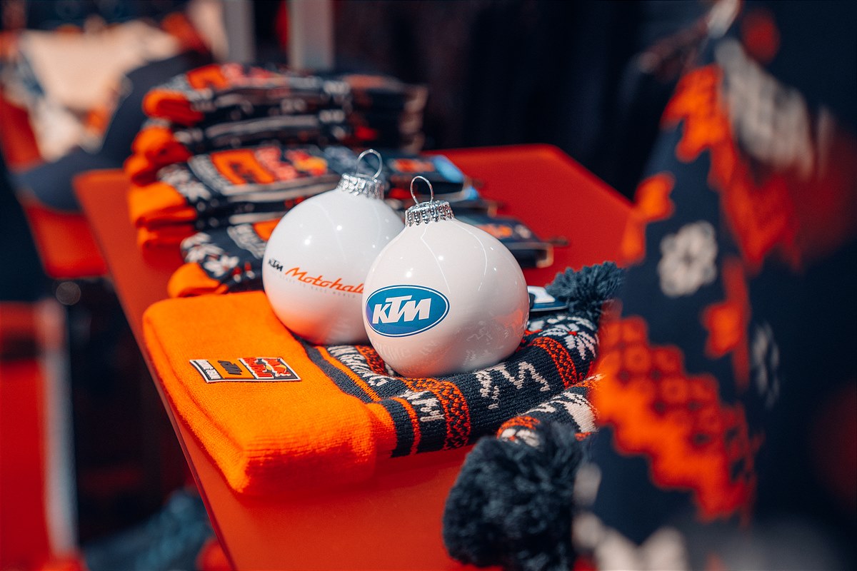 KTM Motohall Weihnachstkugel-Set