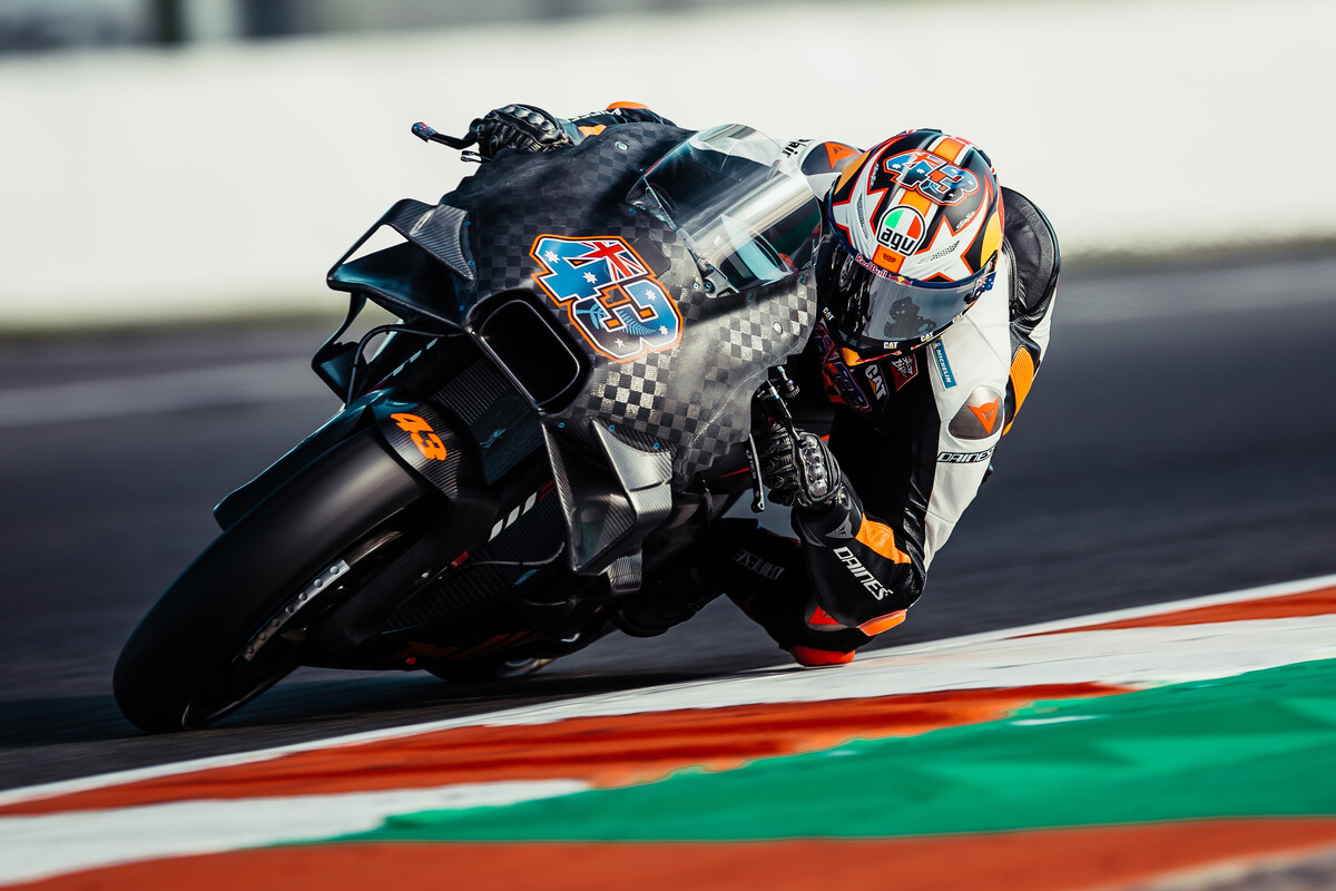 Jack Miller 2022 MotoGP Valencia test