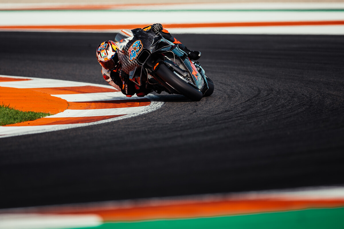 Jack Miller 2022 MotoGP Valencia test