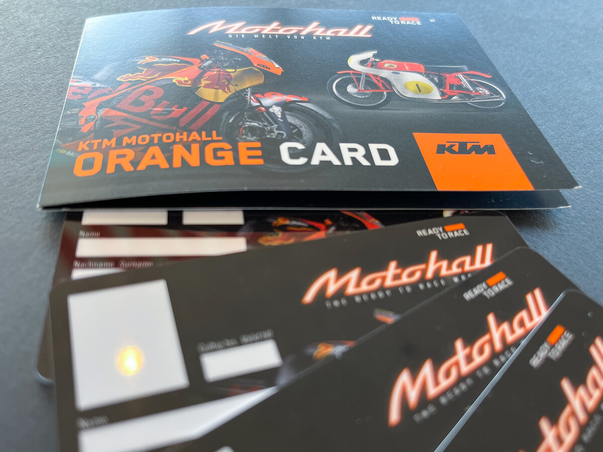 365 Tage KTM Motohall Eintritt gewinnen