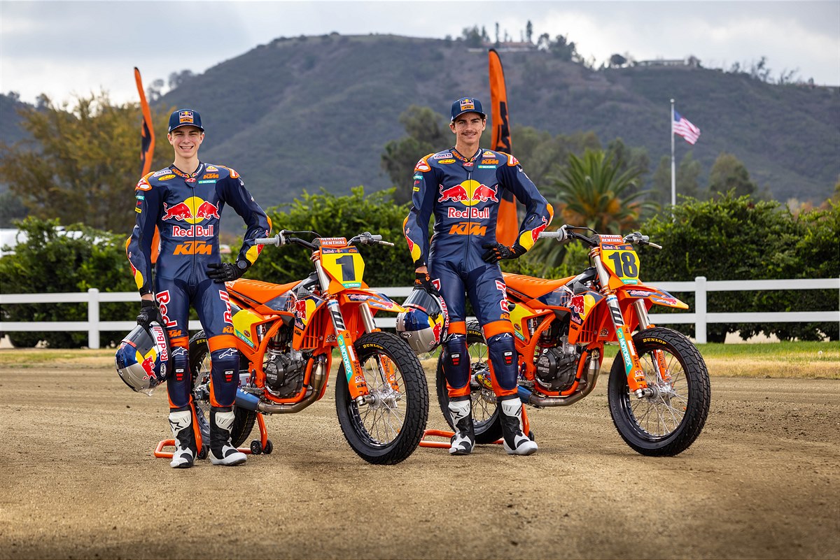 2023 Red Bull KTM Factory Racing Flat Track Team