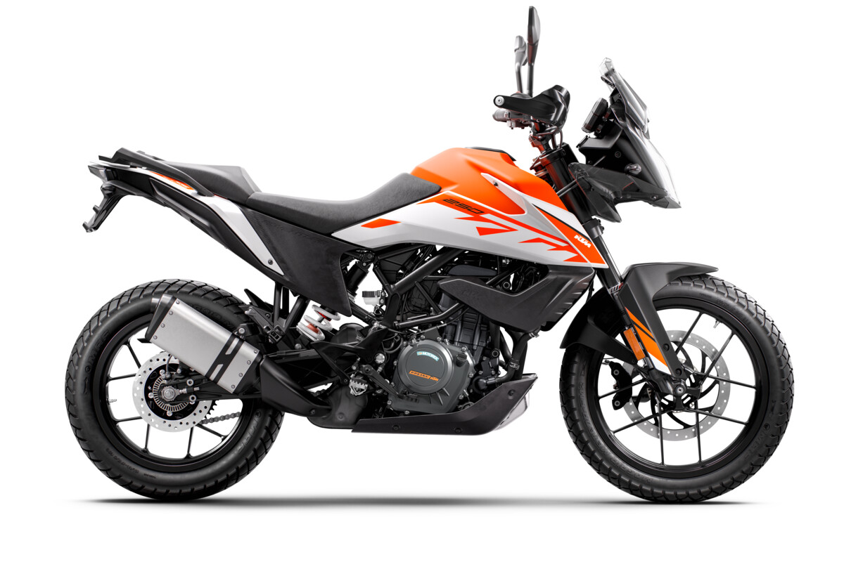 KTM 250 ADVENTURE（オレンジ×ホワイト）