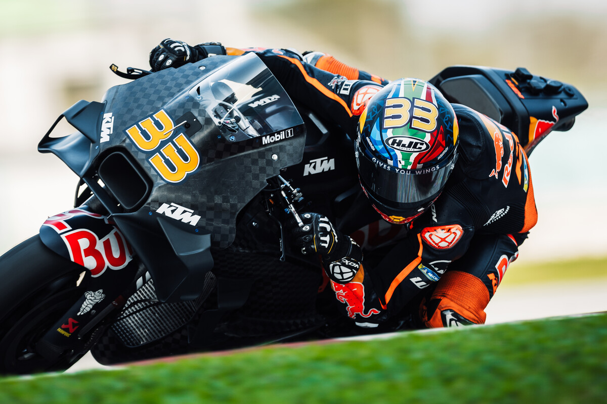 Brad Binder KTM MotoGP 2023 Sepang test