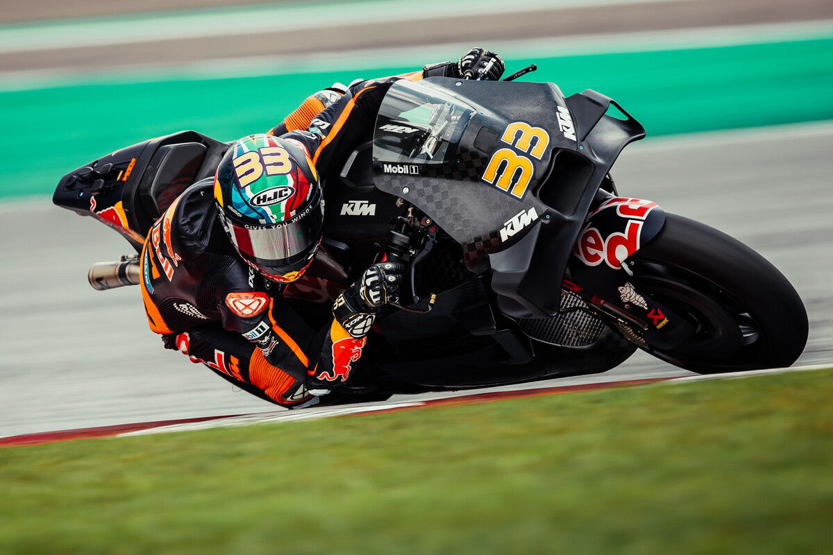 Brad Binder KTM MotoGP 2023 Sepang test
