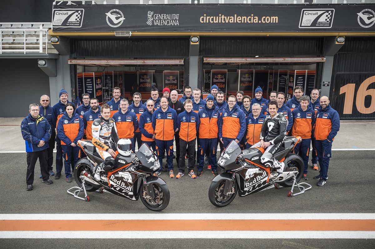 KTM MotoGP Factory Racing Team Valencia 2016