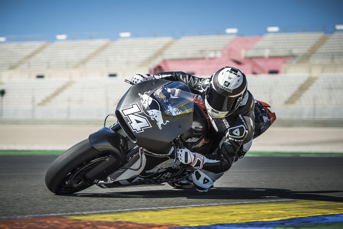 Randy de Puniet KTM RC16 Valencia 2016