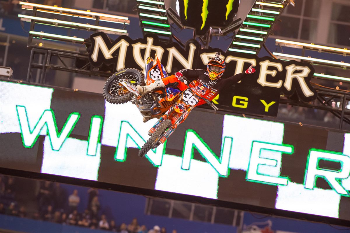Justin Hill KTM 250 SX-F Toronto 2016