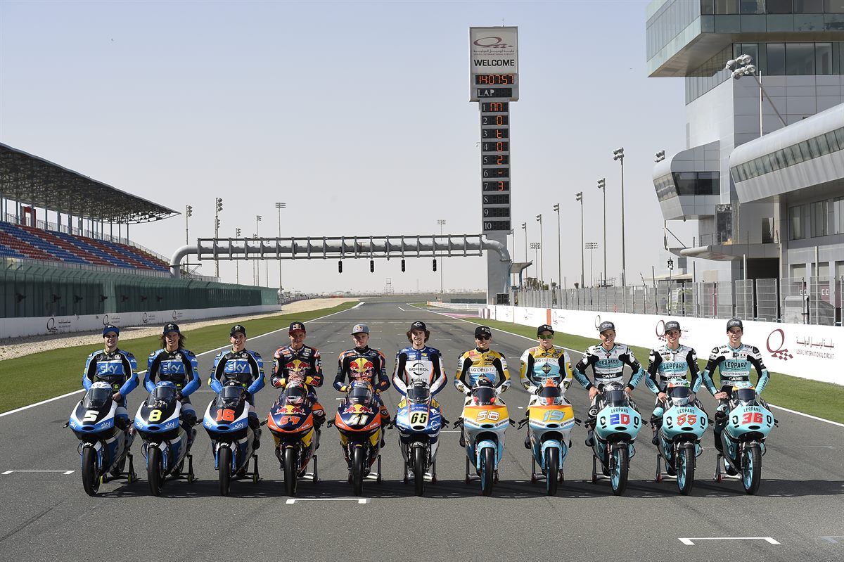 KTM Moto3 Line-Up Qatar 2016