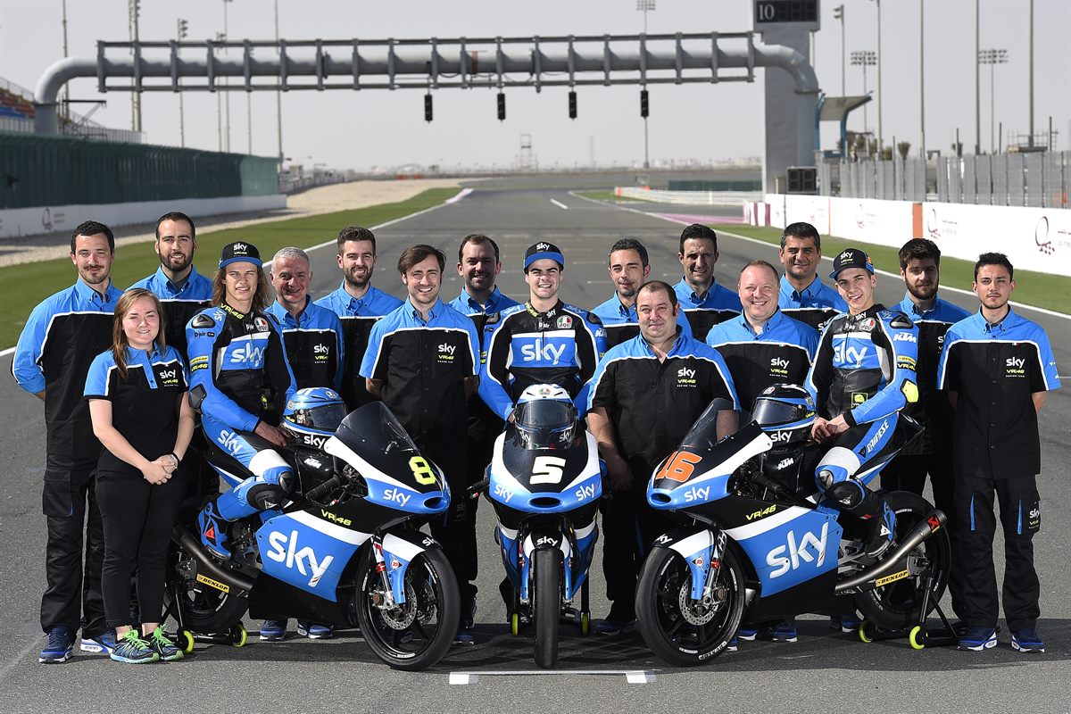 SKY Racing Team VR46 Qatar 2016