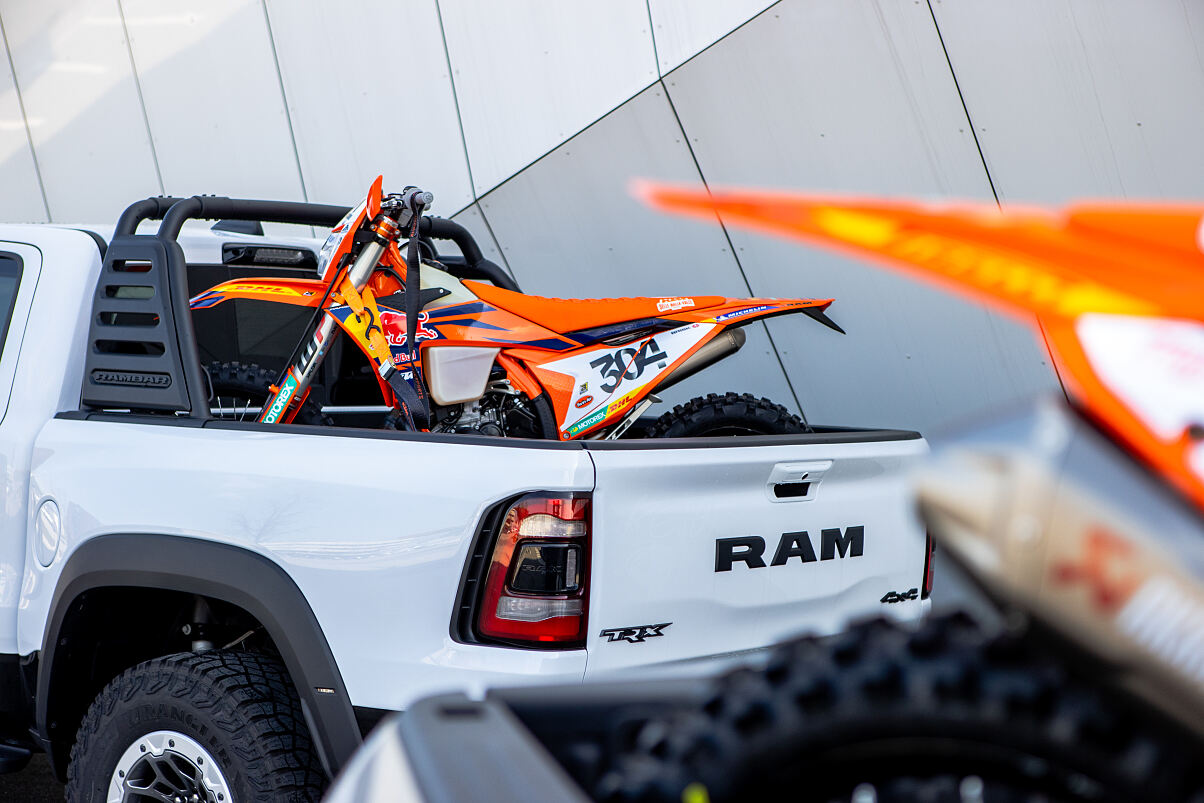 Red Bull KTM Factory Racing & RAM Trucks partnership