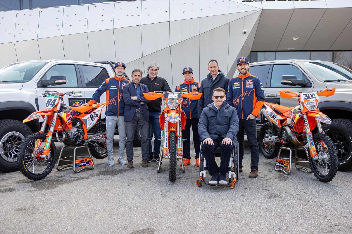 Red Bull KTM Factory Racing & RAM Trucks partnership