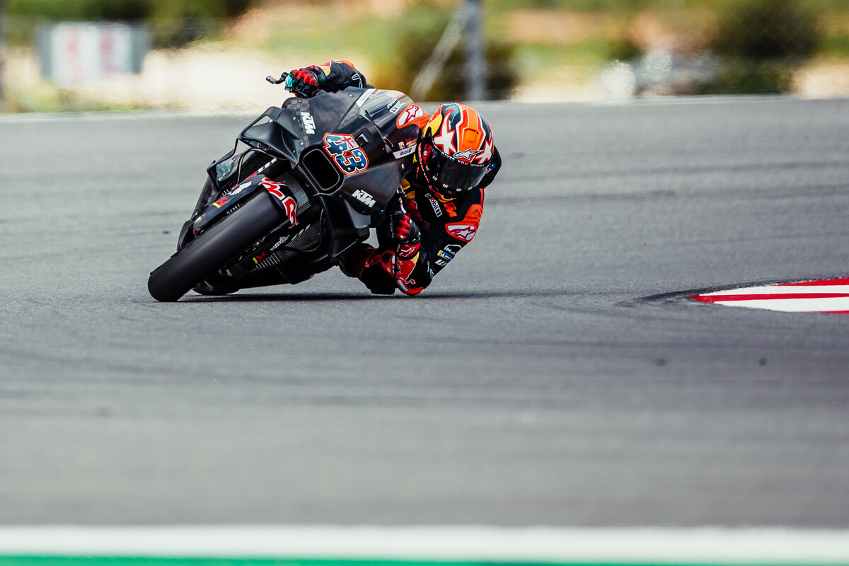 Jack Miller KTM MotoGP 2023 Portimao test