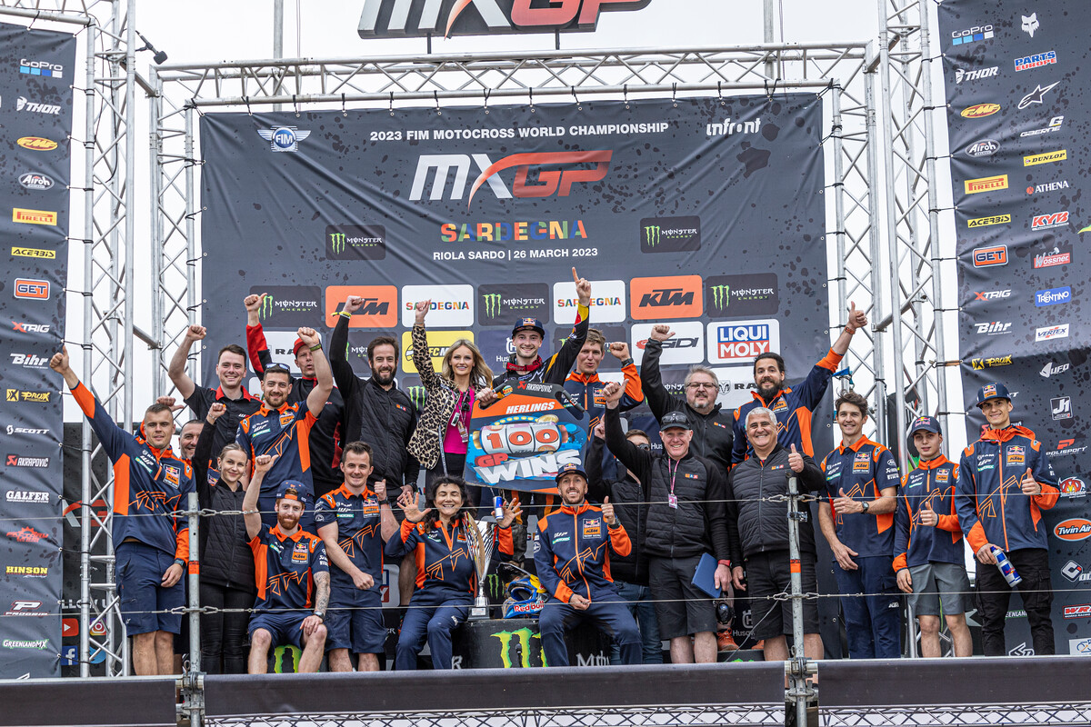 Jeffrey Herlings 2023 MXGP Sardinia KTM 450 SX-F