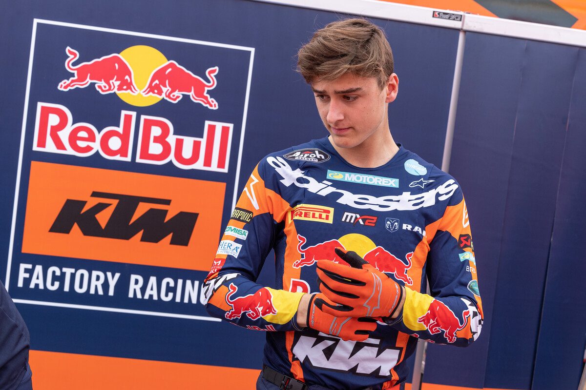 Liam Everts 2023 MXGP Arco di Trento KTM 250 SX-F