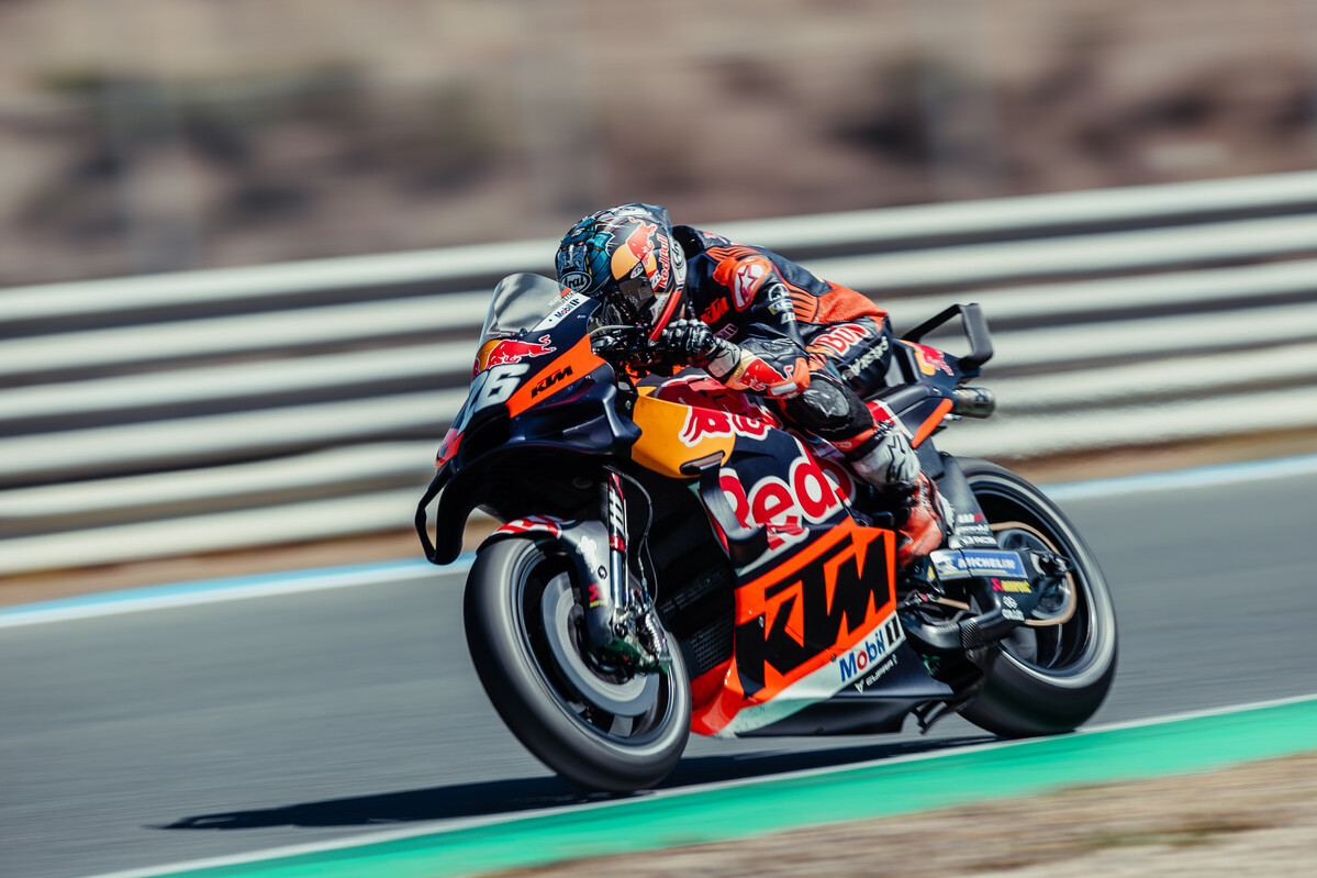 Dani Pedrosa Red Bull KTM Jerez test