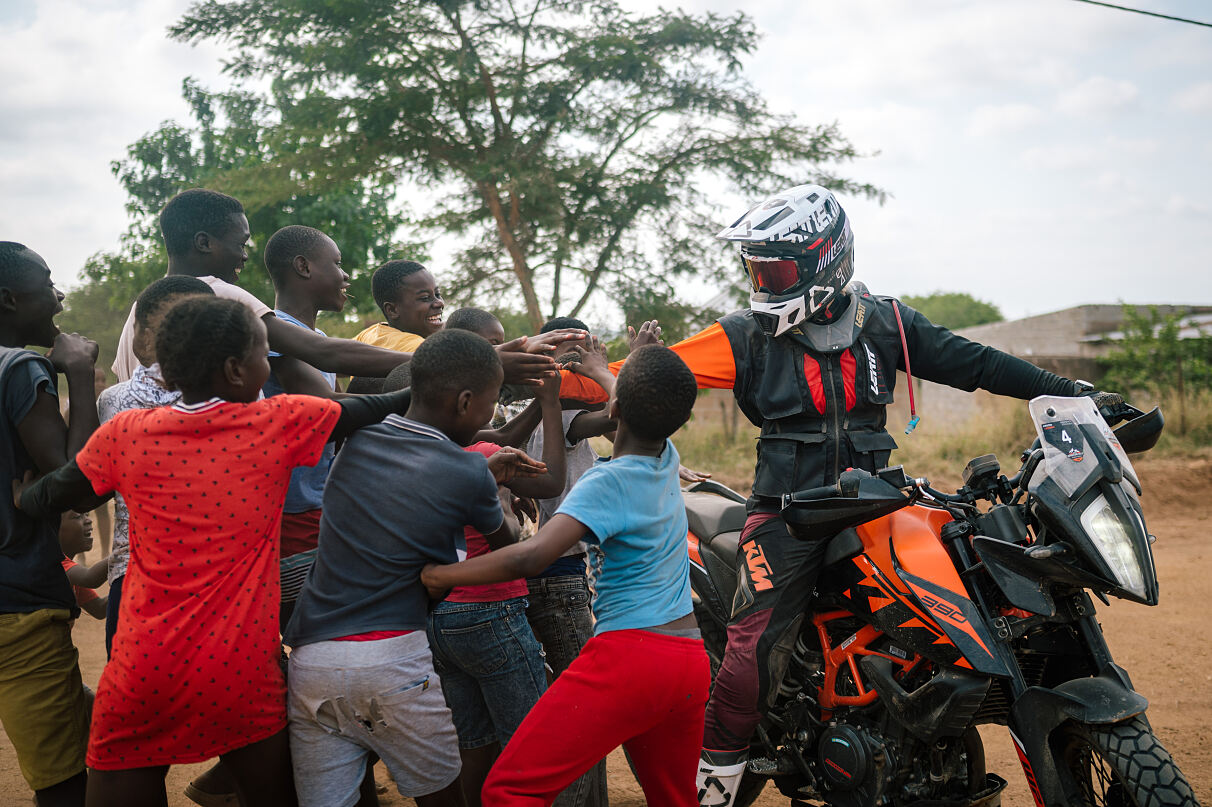 Image from the 2023 KTM Adventure Rally captured by Mpho Ramathikithi for ZCMC Media 2