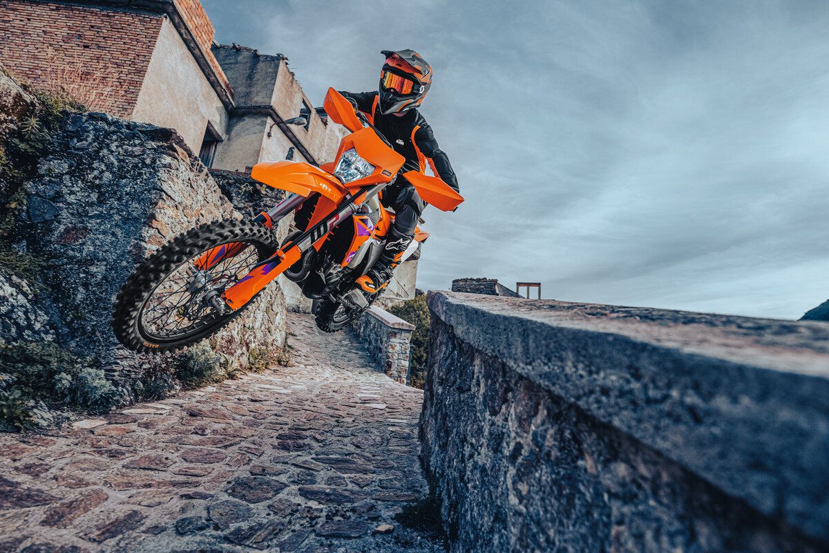 2024 KTM EXC range 