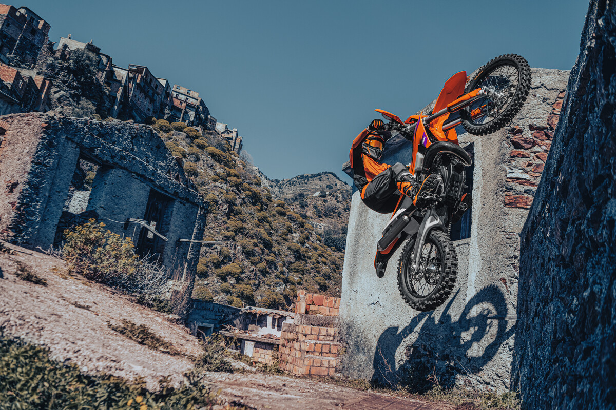 2024 KTM EXC range 