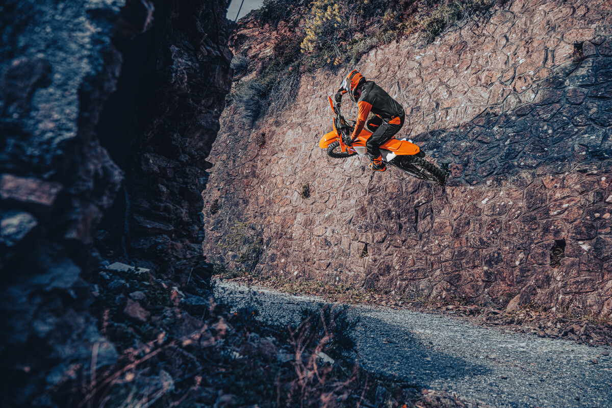 2024 KTM EXC range 