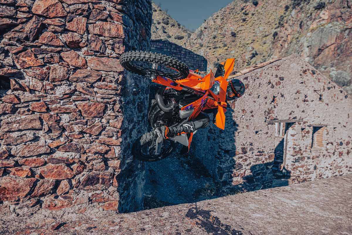 2024 KTM EXC range 