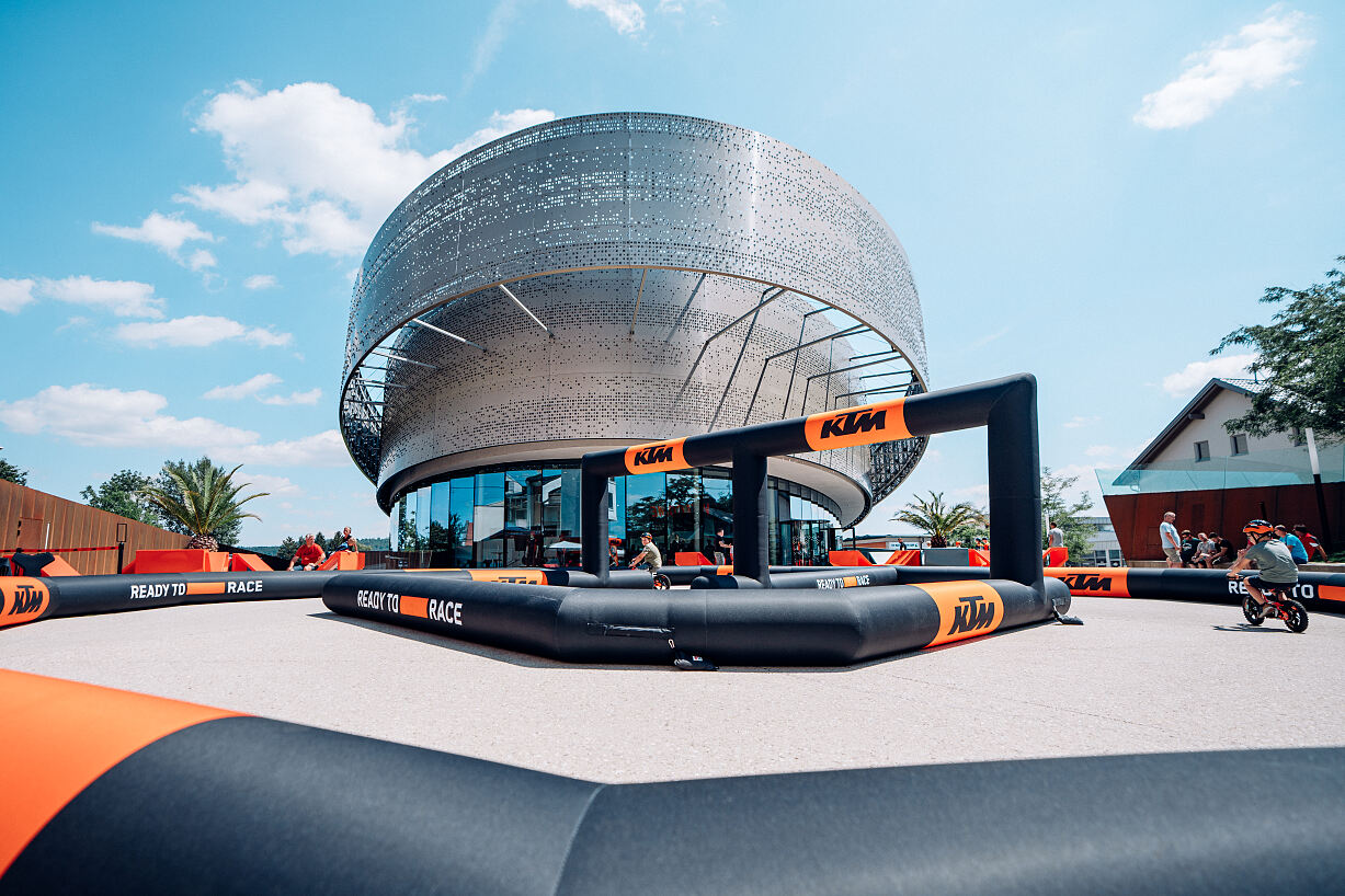 KTM Motohall Parcour