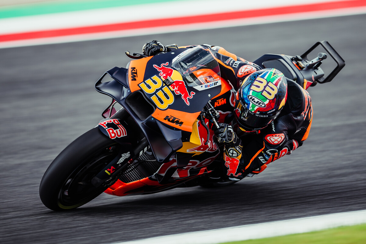 Brad Binder KTM MotoGP 2023 Italy Saturday
