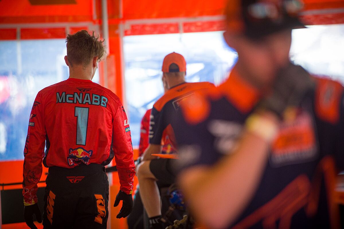 RYDER MCNABB 05 - KTM CANADA RED BULL RACE TEAM
