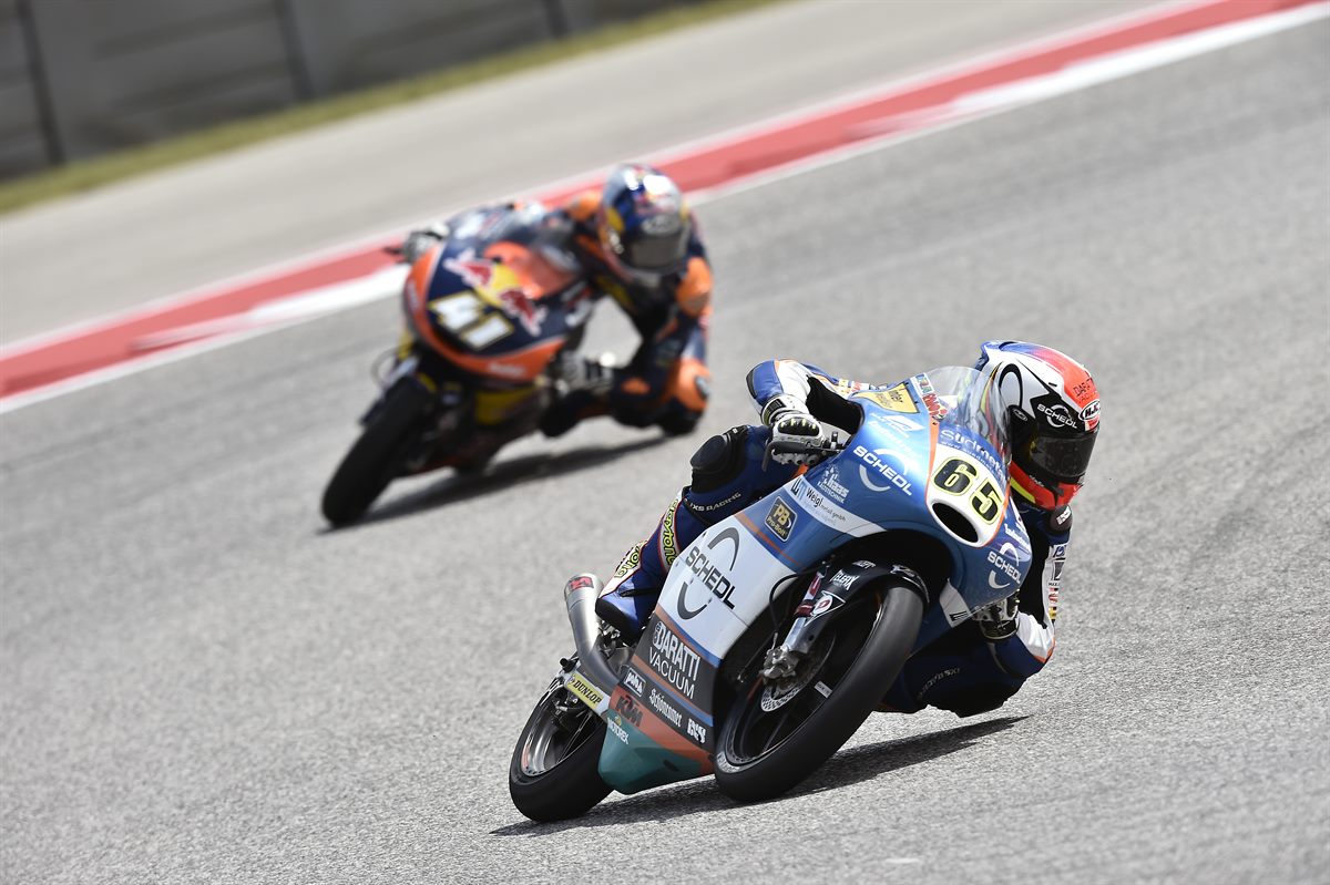 Philipp Oettl & Brad Binder KTM RC250GP Circuit Of The Americas 2016
