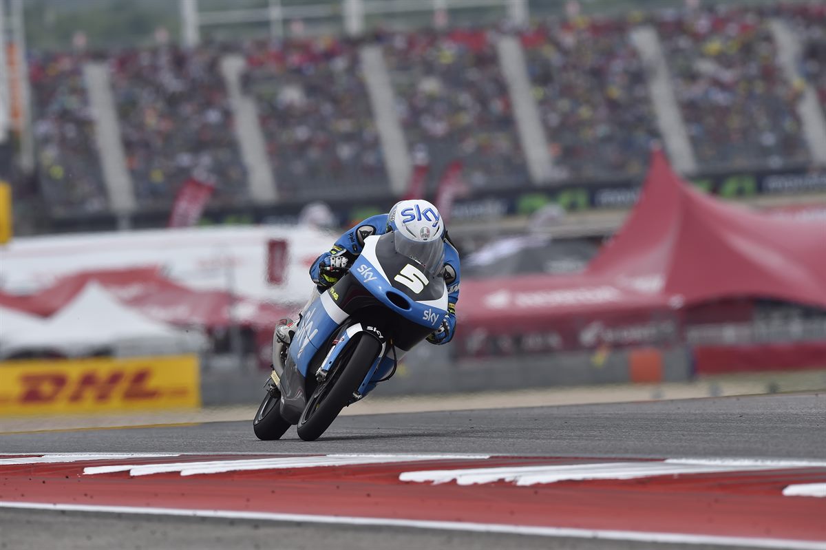 Romano Fenati KTM RC250 GP Circuit Of The Americas 2016
