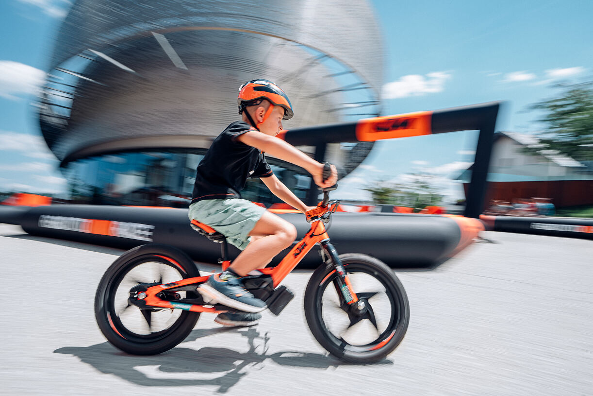 KTM Motohall Parcours