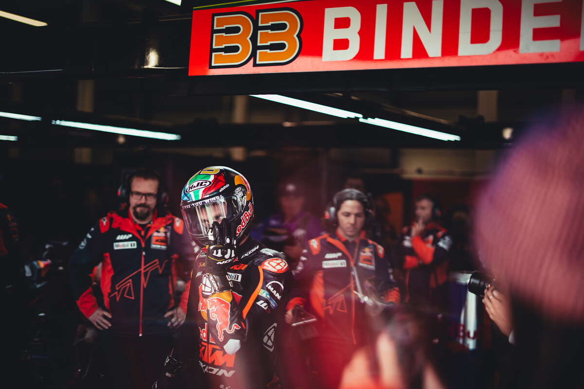 Brad Binder KTM MotoGP 2023 Great Britain Saturday