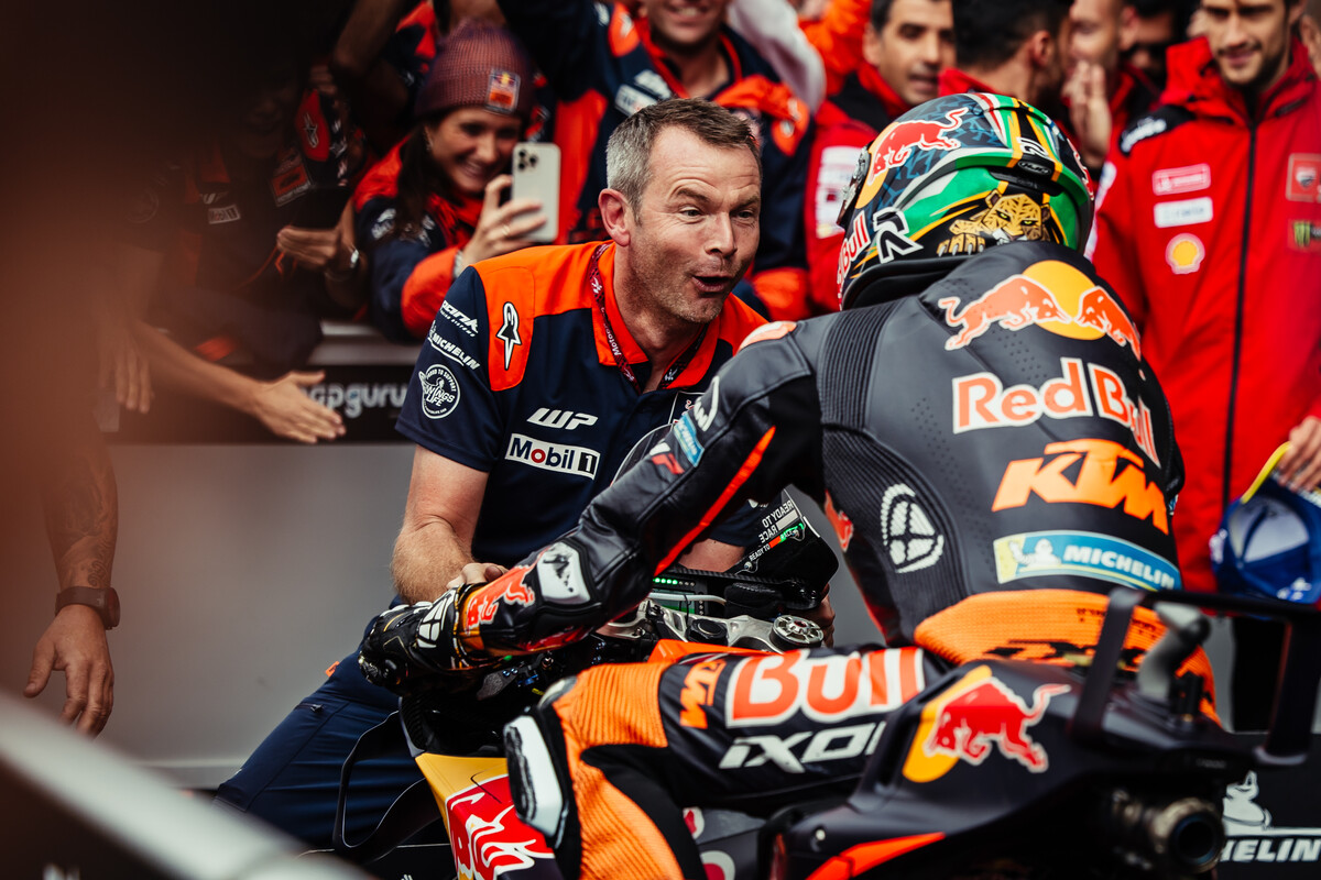 Brad Binder KTM MotoGP 2023 Great Britain Sunday