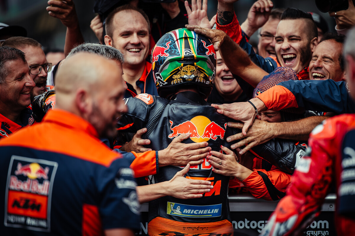 Brad Binder KTM MotoGP 2023 Great Britain Sunday