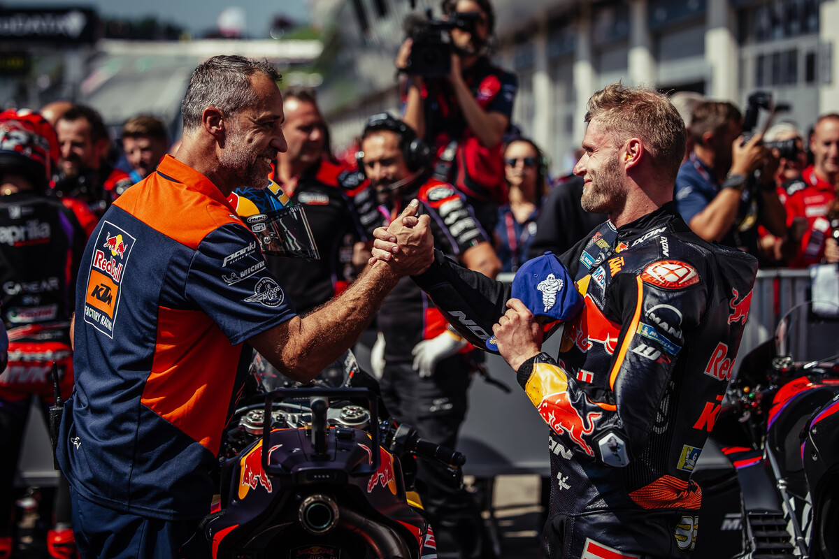 Brad Binder KTM MotoGP 2023 Austria Saturday