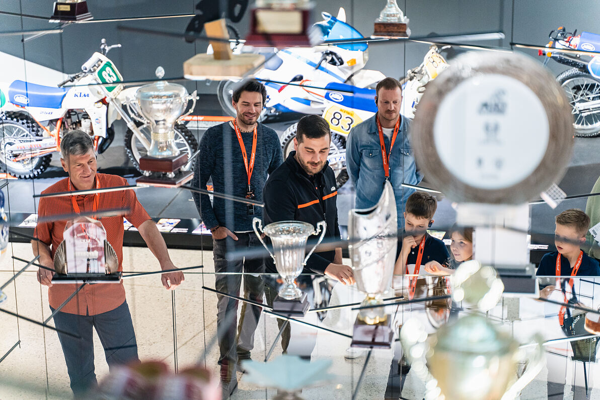 KTM Motohall Gruppenevent
