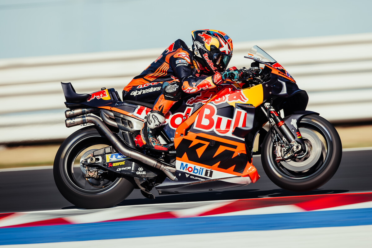 Jack Miller KTM MotoGP 2023 Misano test
